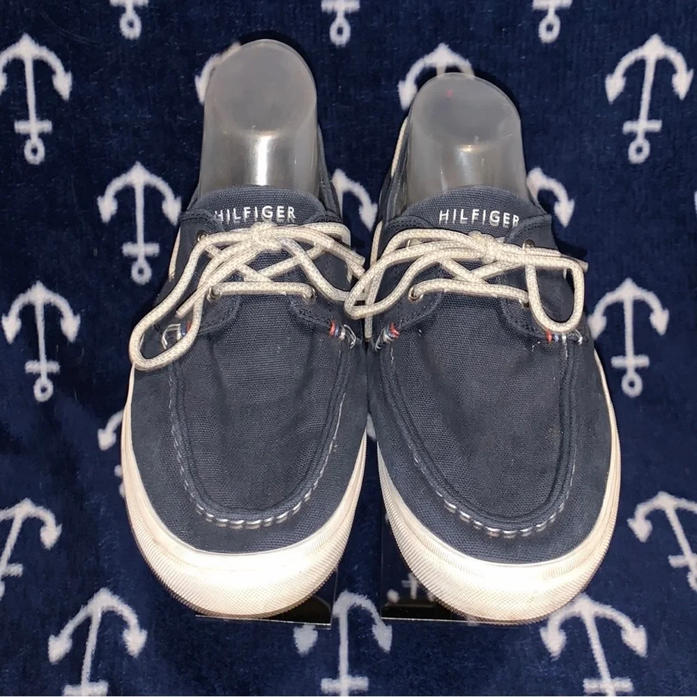 Tommy Hilfiger Tmphilo navy blue boat shoes